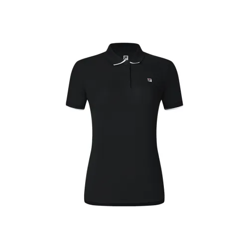 FILA Теннис Черные Женские Поло