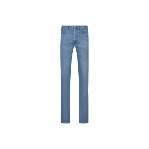 DIOR Blue Men's Jeans DIOR Синий Мужские Джинсы