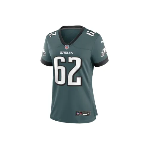 nike NFL Стандартная футболка Женская Зеленая