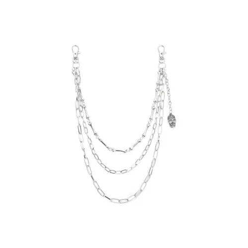 CHRROTA Металлические цепочки для брюк Унисекс