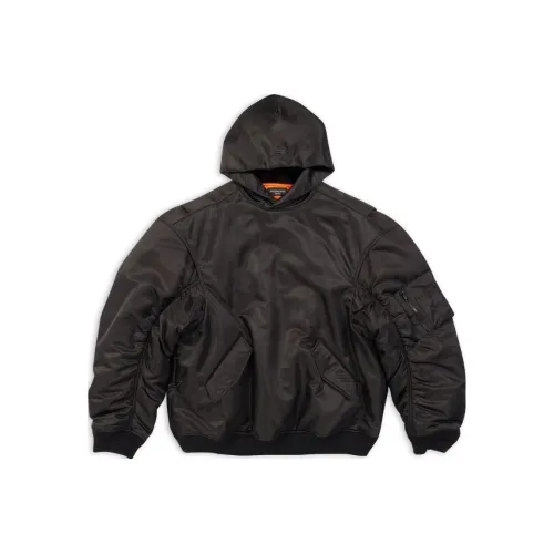 Balenciaga Свитшот Свободного кроя Женский Черный