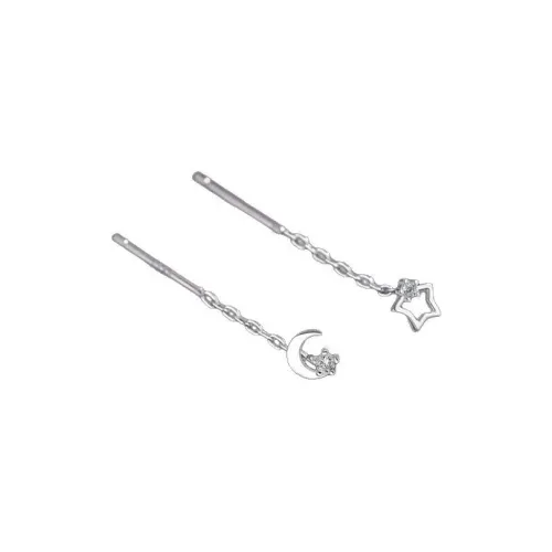 QUIET LOVE Сплав Серьги-гвоздики Женские