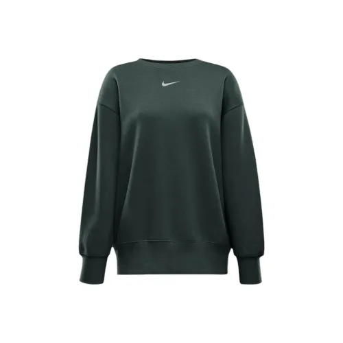 nike Sportswear Phoenix FleeceSwoosh Толстовка Женская Винтажный Зеленый