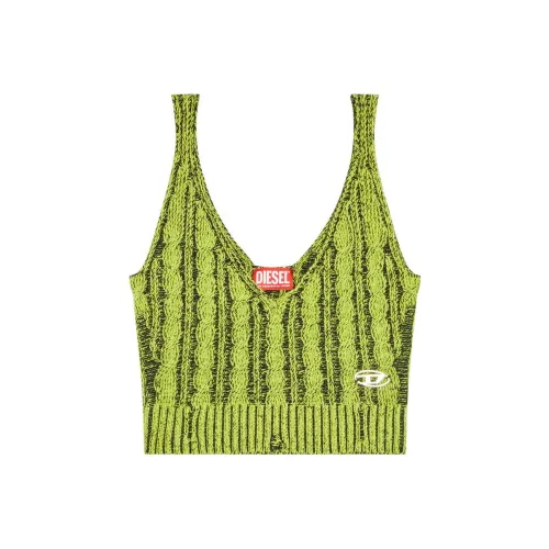 DIESEL Зеленые Женские Камисоли