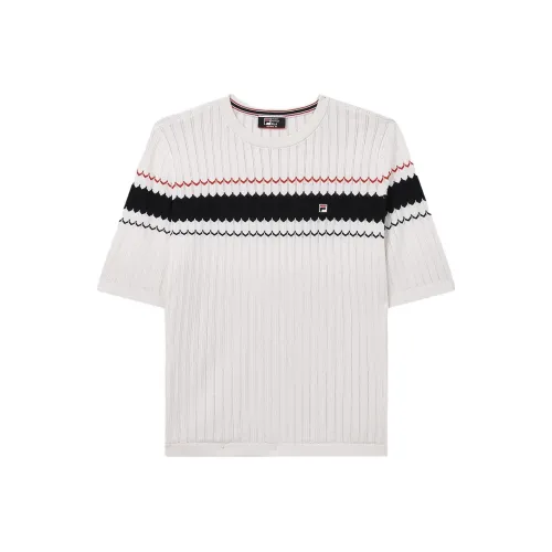 FILA Паровой белый Женские Трикотаж