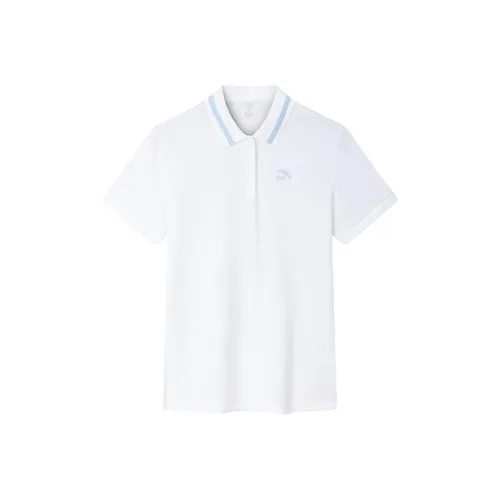 ANTA Life Collection Поло Женское Снежно-Белый