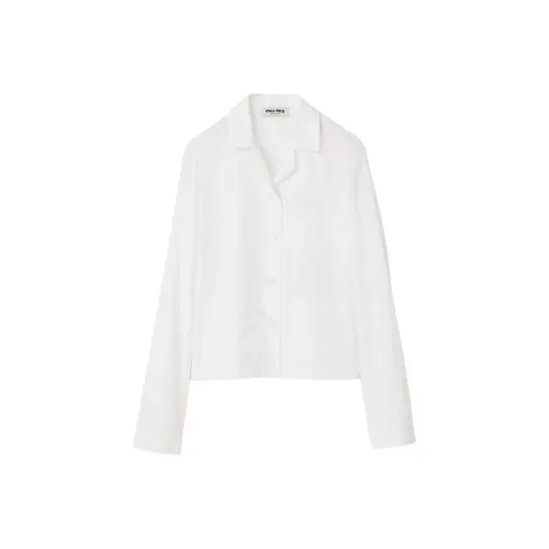 MIU MIU Белые Женские Рубашки