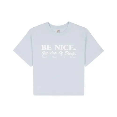 SPORTY RICH T-Shirt Женская Светло-Синий