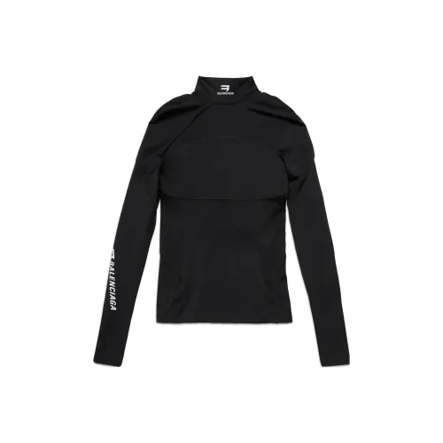 Balenciaga Толстовка Женская Черная