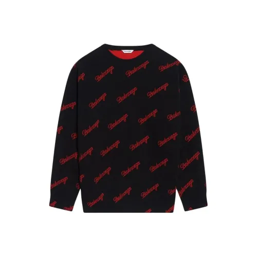 Balenciaga SS22 Свитер Регулярный крой Женский Черный