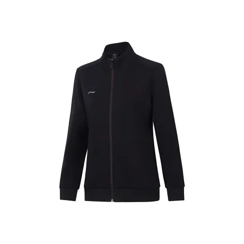 LINING Fitness Series Женские Толстовки Черного цвета