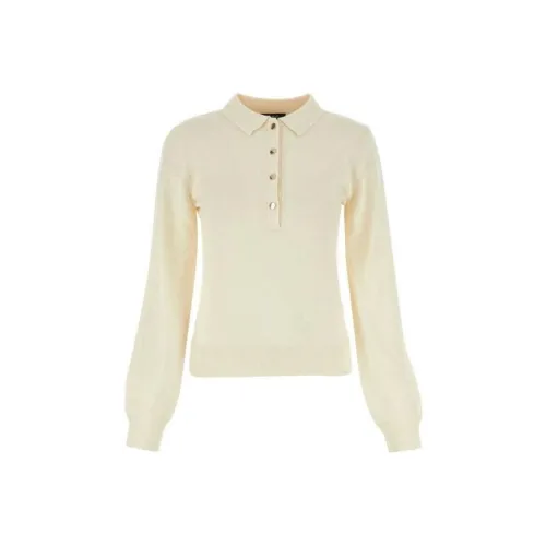 A.P.C Экрю Женские Поло