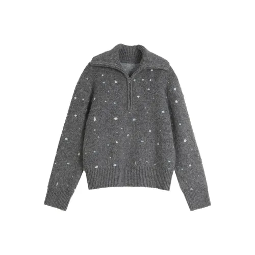 ELLE Трикотаж Женский Средний Серый