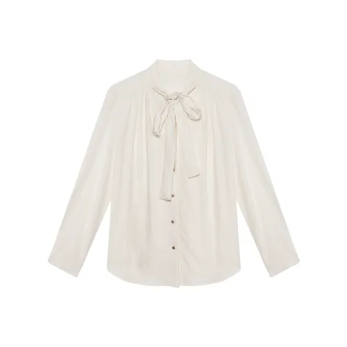 THE SEA LIFE Рубашка Женская Кремово-Белая