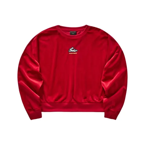 Skechers Новогодний Ярко-красный Женские Свитшоты