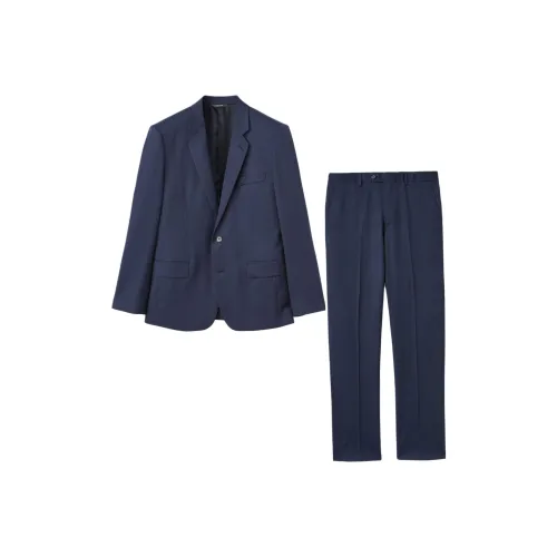 Loro Piana Деловой костюм мужской морской синий