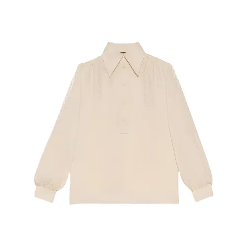GUCCI Экрю Женские Рубашки