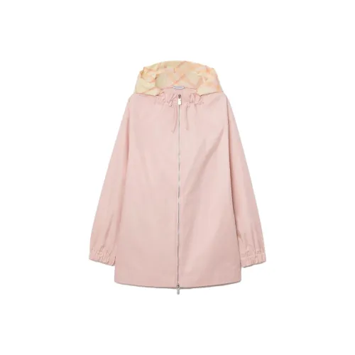 Burberry Куртки и Пальто Женские Пастельно-Розовые