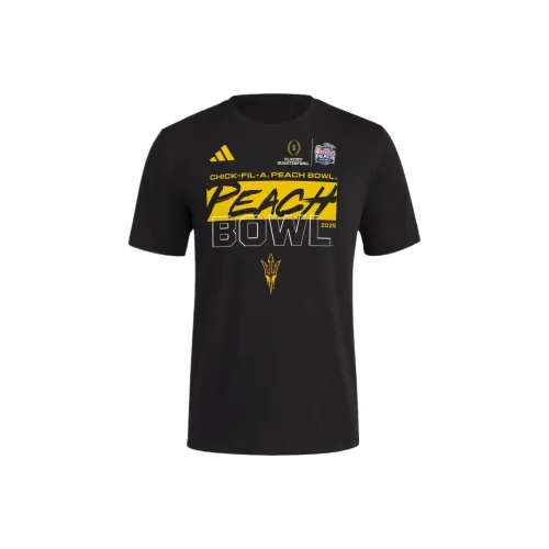 Adidas Arizona State Peach Bowl Participant Tee Футбол Джерси Мужской Черный