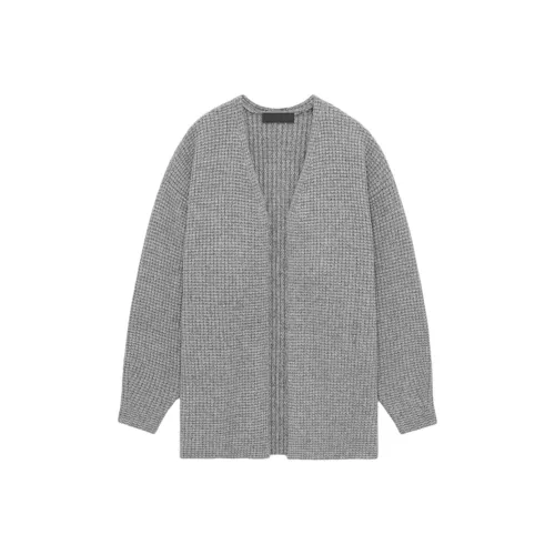 Fear of God Essentials Овсяный серый/Темный Вереск Женские Трикотаж