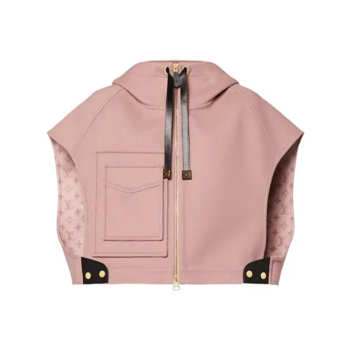 LOUIS VUITTON FW23 Куртки и пальто Женские Темно-розовый