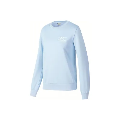 Skechers Лунный бело-синий Женские Свитшоты