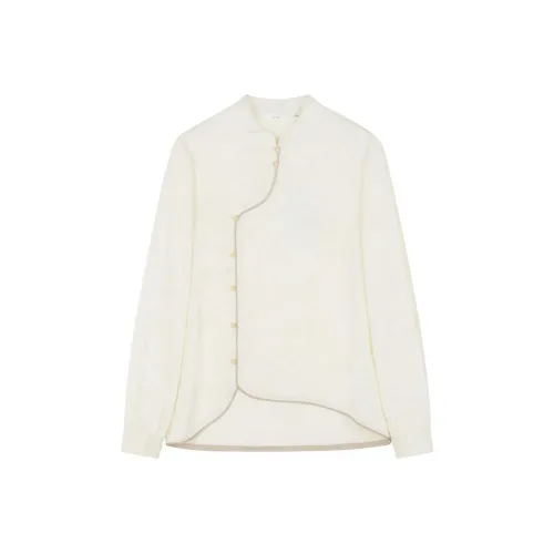 IHIMI Рубашка Женская Бамбук Зеленый