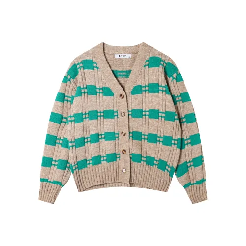 LSVE Полосатый Топ Женские Трикотаж