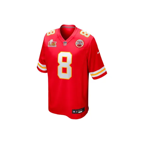 nike NFL SS25 DeAndre Hopkins KANSAS CITY Chiefs Супер Боул LIX Игра Регби Джерси Мужской Красный