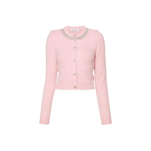 Self Portrait Трикотаж Женский Розовый