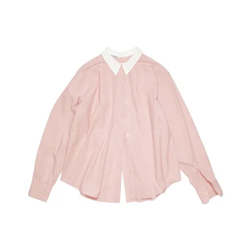 ACNE STUDIOS Розовые Женские Рубашки