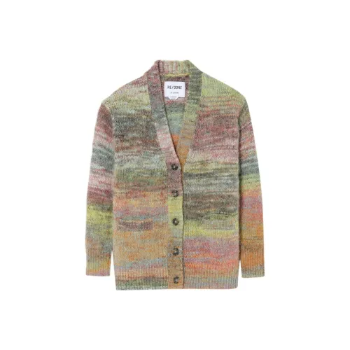 RE/DONE Многоцветный Женский Трикотаж