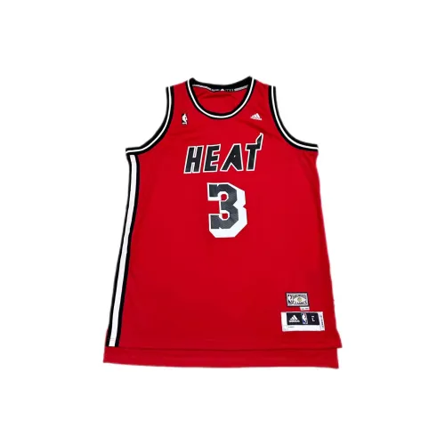 Adidas Баскетбольная Джерси Унисекс Красная Черная