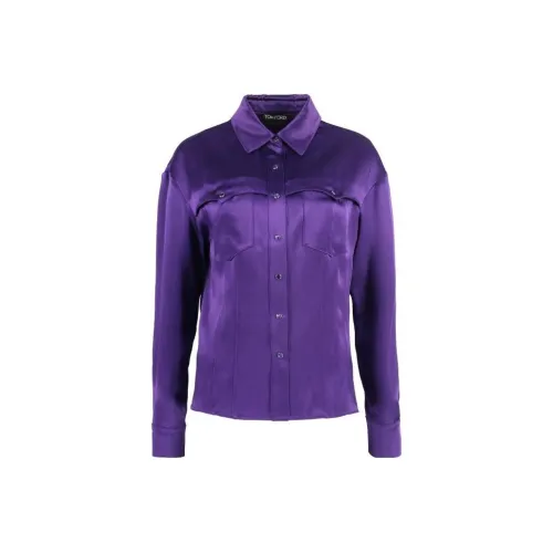 TOM FORD Фиолетовые Женские Рубашки