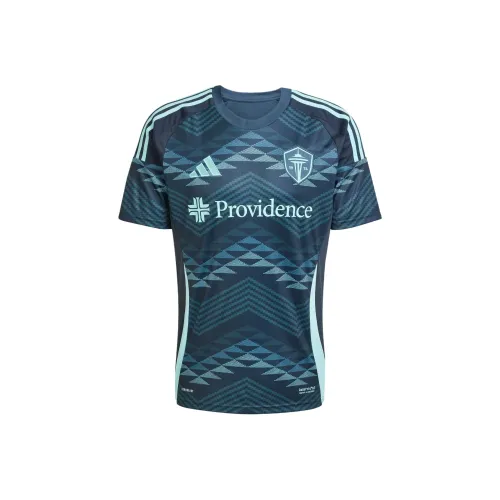 Adidas Футбол Джерси Мужской Синий