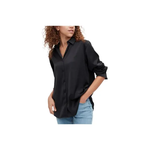 UNIQLO Черные Женские Рубашки