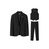 Чёрный набор из трёх предметов