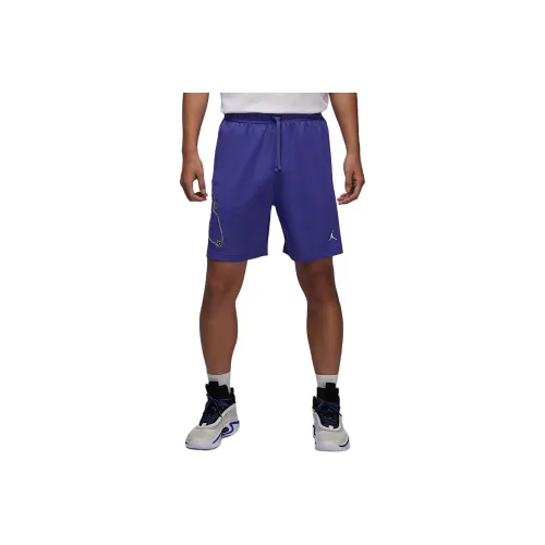 Jordan Sport Повседневные шорты Мужские Comet Фиолетовый Белый