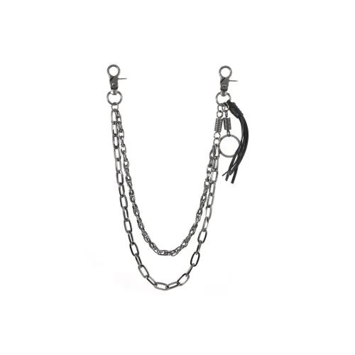 CHRROTA Металлические цепочки для брюк Унисекс