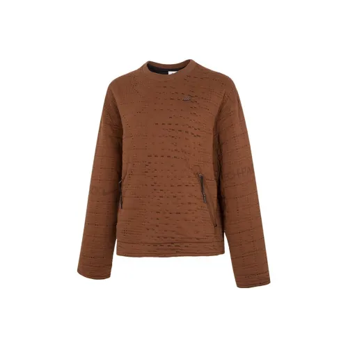 NIKE THERMA Форма ADV Коричневый Женские Свитшоты