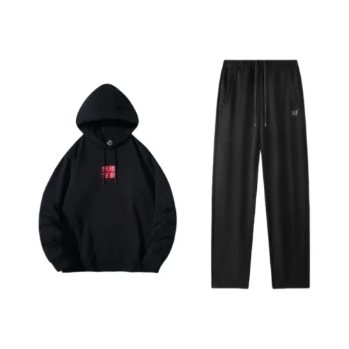 361° Свитшот Комплект Унисекс Супер Черный