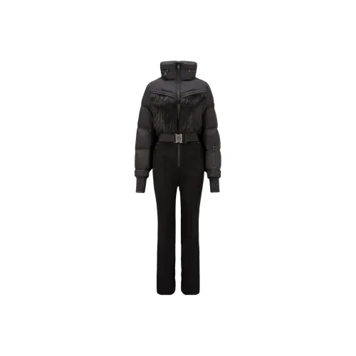 Moncler SKI Костюм Комбинезон Женские Черный