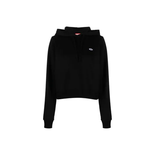 DIESEL Черные Женские Свитшоты