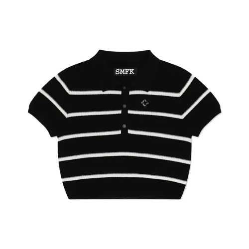 SMFK Женские Поло с черными полосами