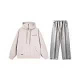 Комплект (Хаки топ + Светло-синие джинсы) Красный