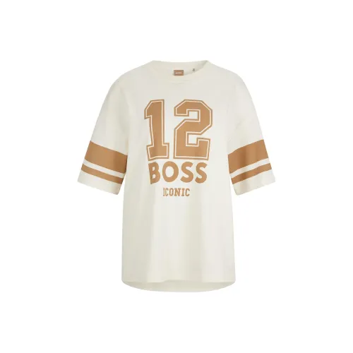 HUGO BOSS Белые Женские Футболки