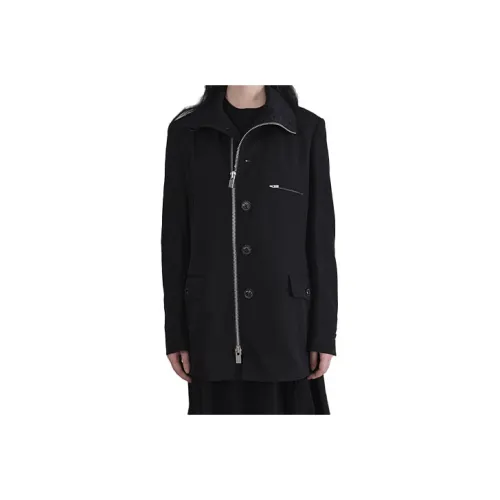 Yohji Yamamoto Черные Женские Куртки