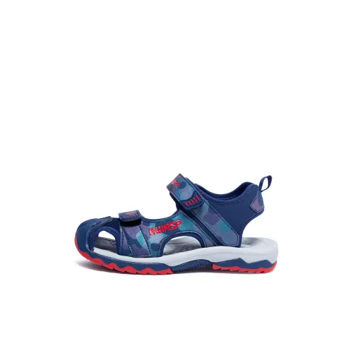 BIG WASP Низкий Топ Детские Сандалии Темно-синий Красный Детский
