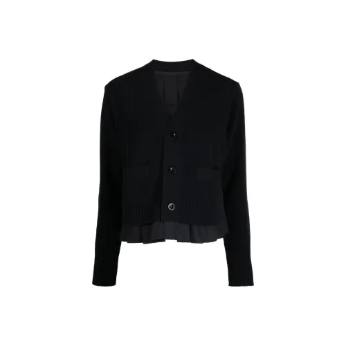 sacai Черный Женский Трикотаж