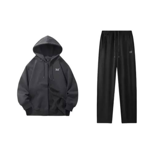 361° Комплект Свитшот Унисекс Спокойный Серый